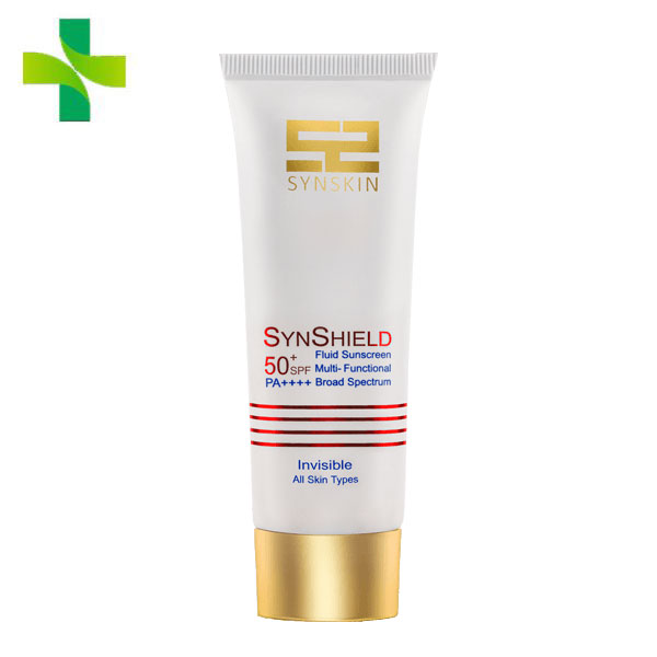 فلوئید ضدآفتاب +SPF50 بی رنگ ساین اسکین